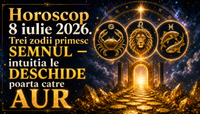 Horoscop 8 iulie 2026. 🔮 Trei zodii primesc SEMNUL — intuiția le DESCHIDE poarta către AUR