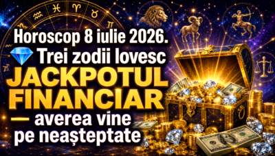 Horoscop 8 iulie 2026. 💎 Trei zodii lovesc JACKPOTUL FINANCIAR — averea vine pe neașteptate