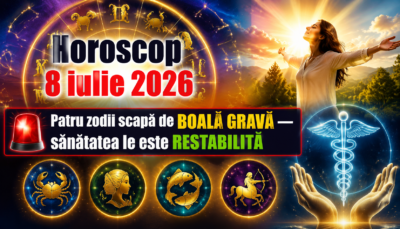 Horoscop 8 iulie 2026. 🚨 Patru zodii scapă de BOALĂ GRAVĂ — sănătatea le este RESTABILITĂ