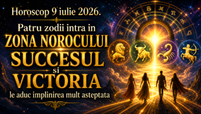Horoscop 9 iulie 2026. 🚀 Patru zodii intră în ZONA NOROCULUI — SUCCESUL și VICTORIA le aduc împlinirea mult așteptată