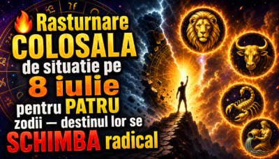 🔥 Răsturnare COLOSALĂ de situație pe 8 iulie pentru PATRU zodii — destinul lor se SCHIMBĂ radical