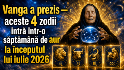 Vanga a prezis — aceste 4 zodii intră într-o săptămână de aur la începutul lui iulie 2026