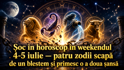 Șoc în horoscop în weekendul 4-5 iulie — patru zodii scapă de un blestem și primesc o a doua șansă