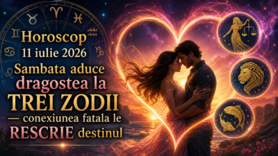 Horoscop 11 iulie 2026. Sambata aduce dragostea la trei zodii – conexiunea fatala le rescrie destinul