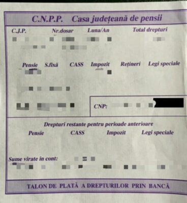 Secretul celor 5 culori de pe talonul de pensie! Detaliul pe care toți românii trebuie să-l verifice acum