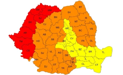 Val nou de caniculă extremă în toată țara. Temperaturile ating 41 de grade și sunt anunțate furtuni violente
