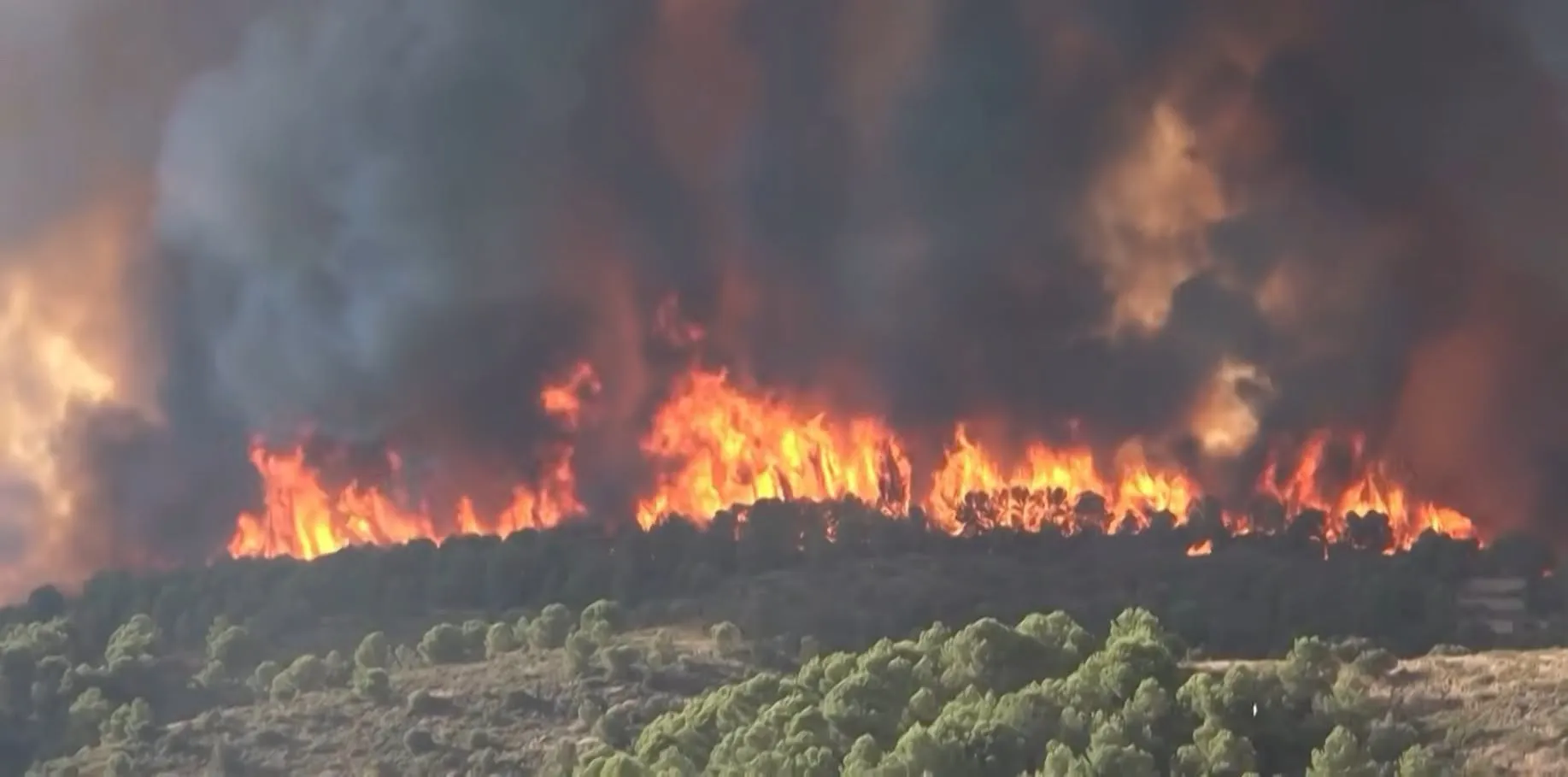 Incendii de vegetatie in Spania. Mii de persoane evacuate si o victimă înregistrată lângă Valencia