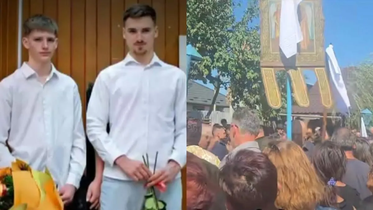 Drama fraților din Vaslui care au murit înecați în stațiunea Olimp. Tinerii au fost conduși pe ultimul drum