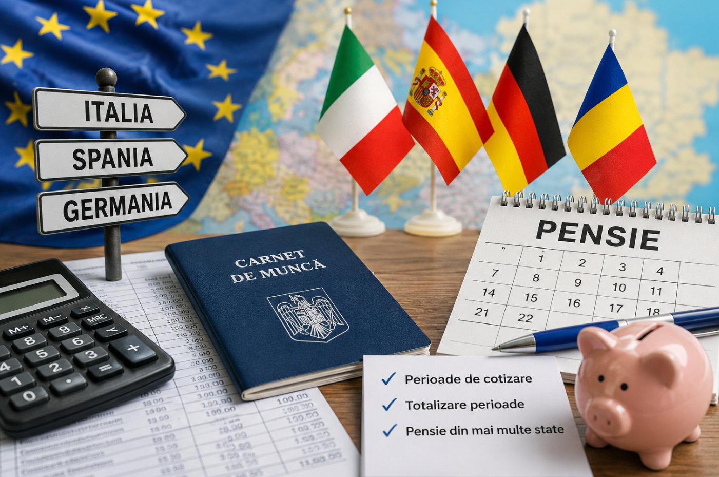 Ce se întâmplă cu anii lucrați în Italia, Spania sau Germania? Vestea uriașă pentru toți românii din diaspora