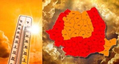 Val de aer tropical din Africa peste România! Temperaturile explodează: unde se vor atinge 38 de grade