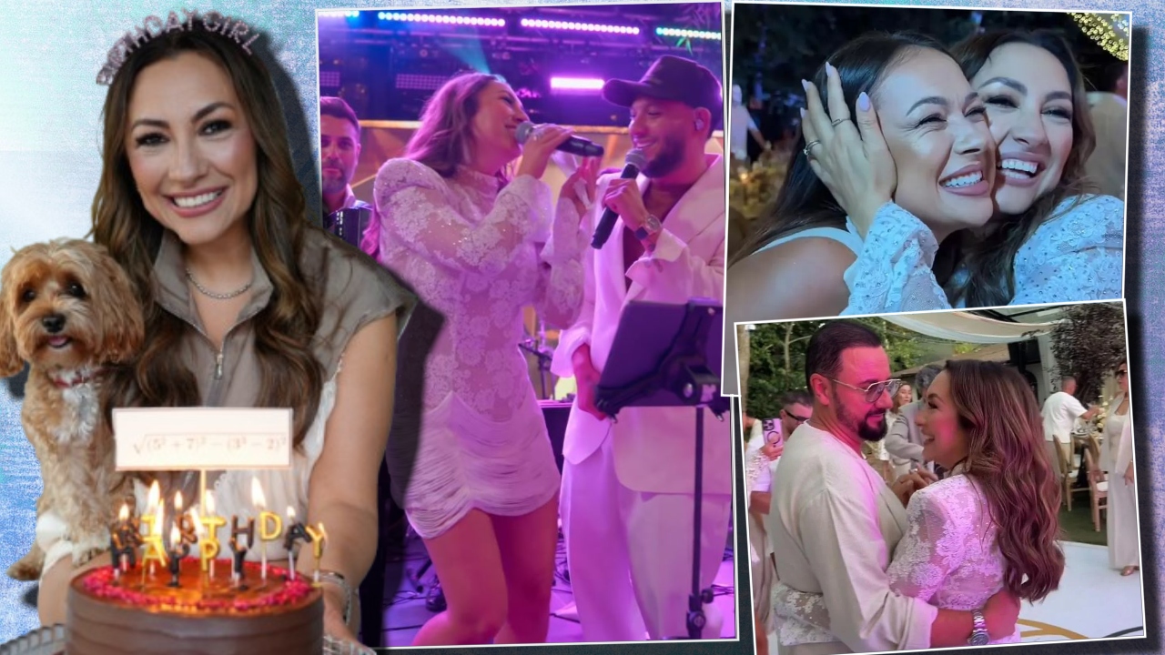 Cum a petrecut Andra la 40 de ani! Vlăduța Lupău a aterizat cu elicopterul, iar Leo de la Roșiori a făcut show