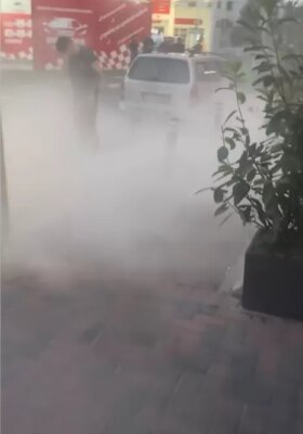Momente de panică într-o celebră shaormerie din Capitală! Clienții au fost evacuați în grabă din cauza fumului dens