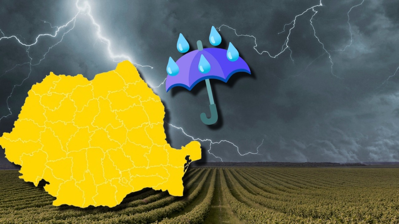 Vremea o ia razna în România! ANM a emis noi coduri galbene: furtuni, vijelii și grindină