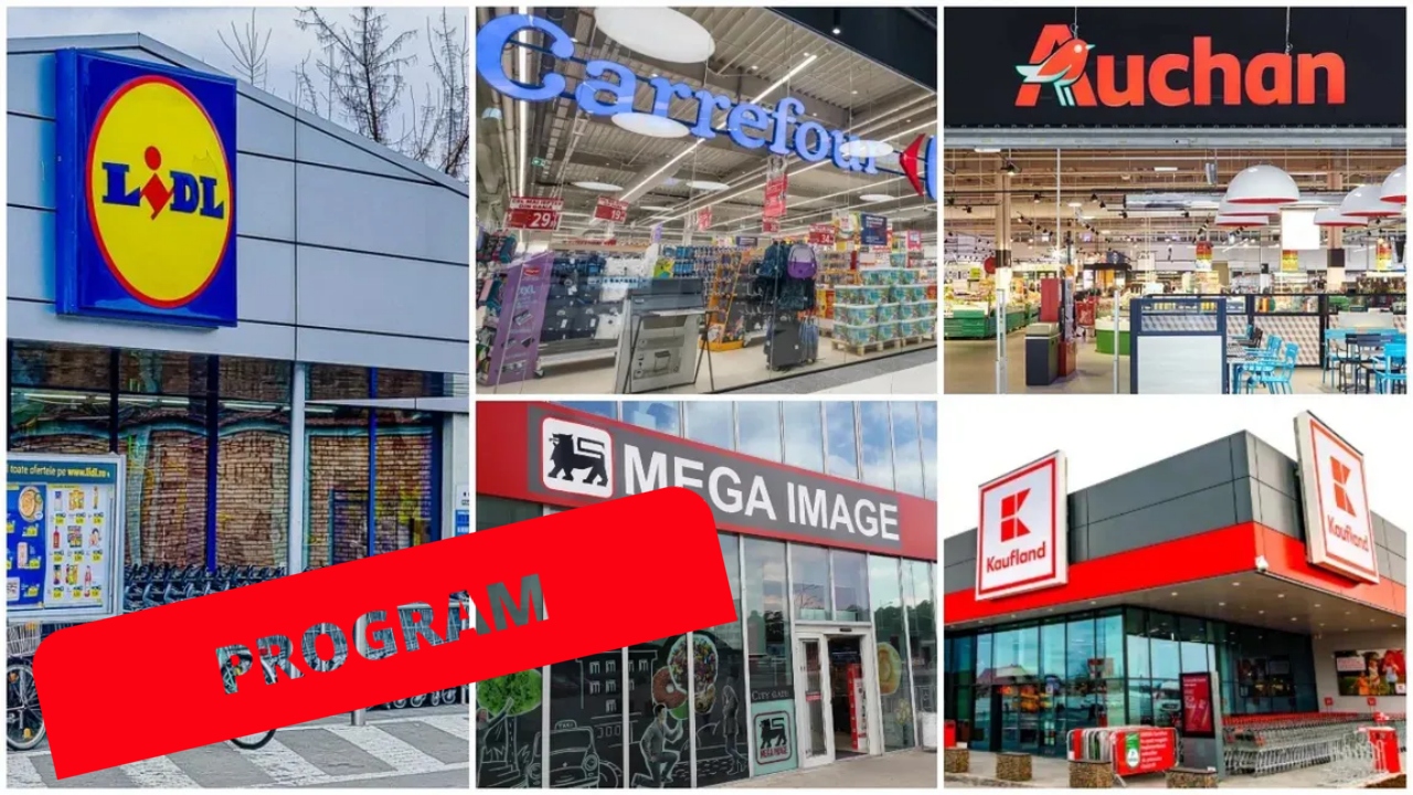 Programul magazinelor de Sfânta Maria 2026! Sunt sau nu deschise Lidl, Kaufland și Mega Image pe 15 august