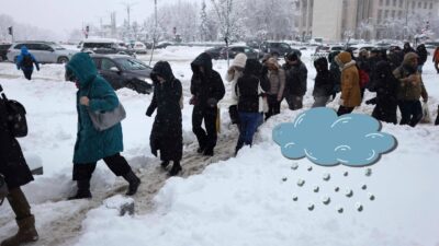 Iarna își face simțită prezența în București. Când este prognozată prima ninsoare din noiembrie 2026