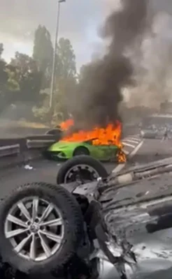 Accident rutier tragic pe autostrada A3 de lângă Paris. Un tată și fiul său și-au pierdut viața după ce mașina circula cu viteză excesivă