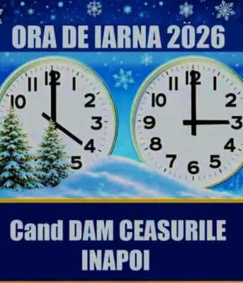 Când trecem la ora de iarnă în 2026. Ce se întâmplă cu ceasurile și cum ne afectează această schimbare