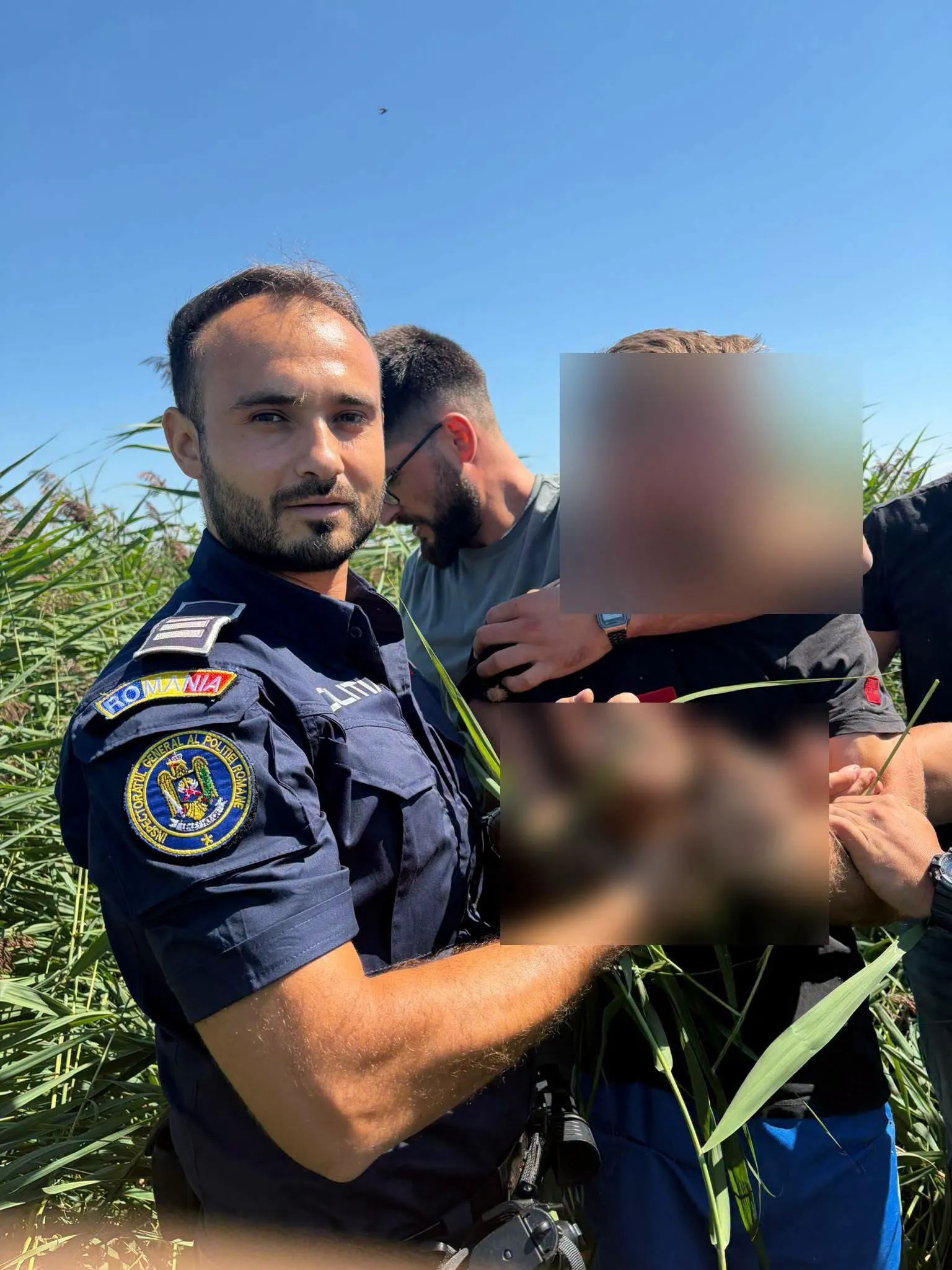 Fugar moldovean prins pe un câmp din Dolj după trei zile de căutări intensive
