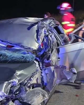 Tragedie rutieră în Mehedinți. Un șofer a murit după ce mașina sa s-a izbit violent de un autotren
