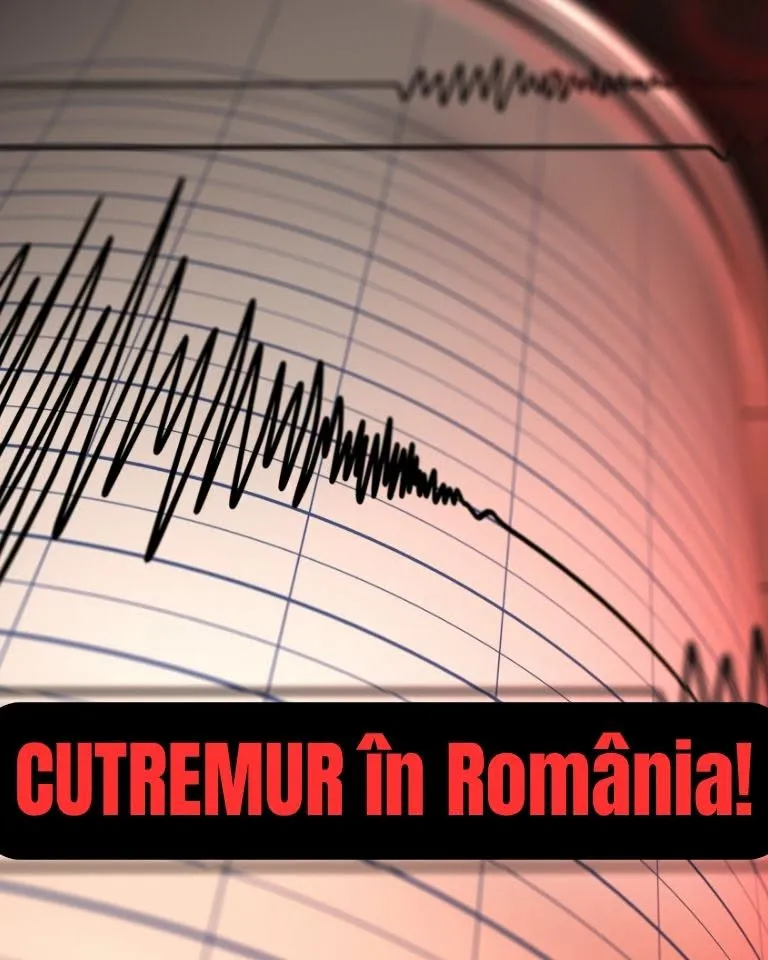 Cutremur în România. Seism slab în Vrancea în această dimineață