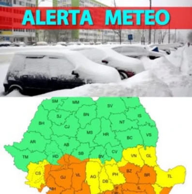 Val de aer POLAR în România! Vin NINSORILE în…
