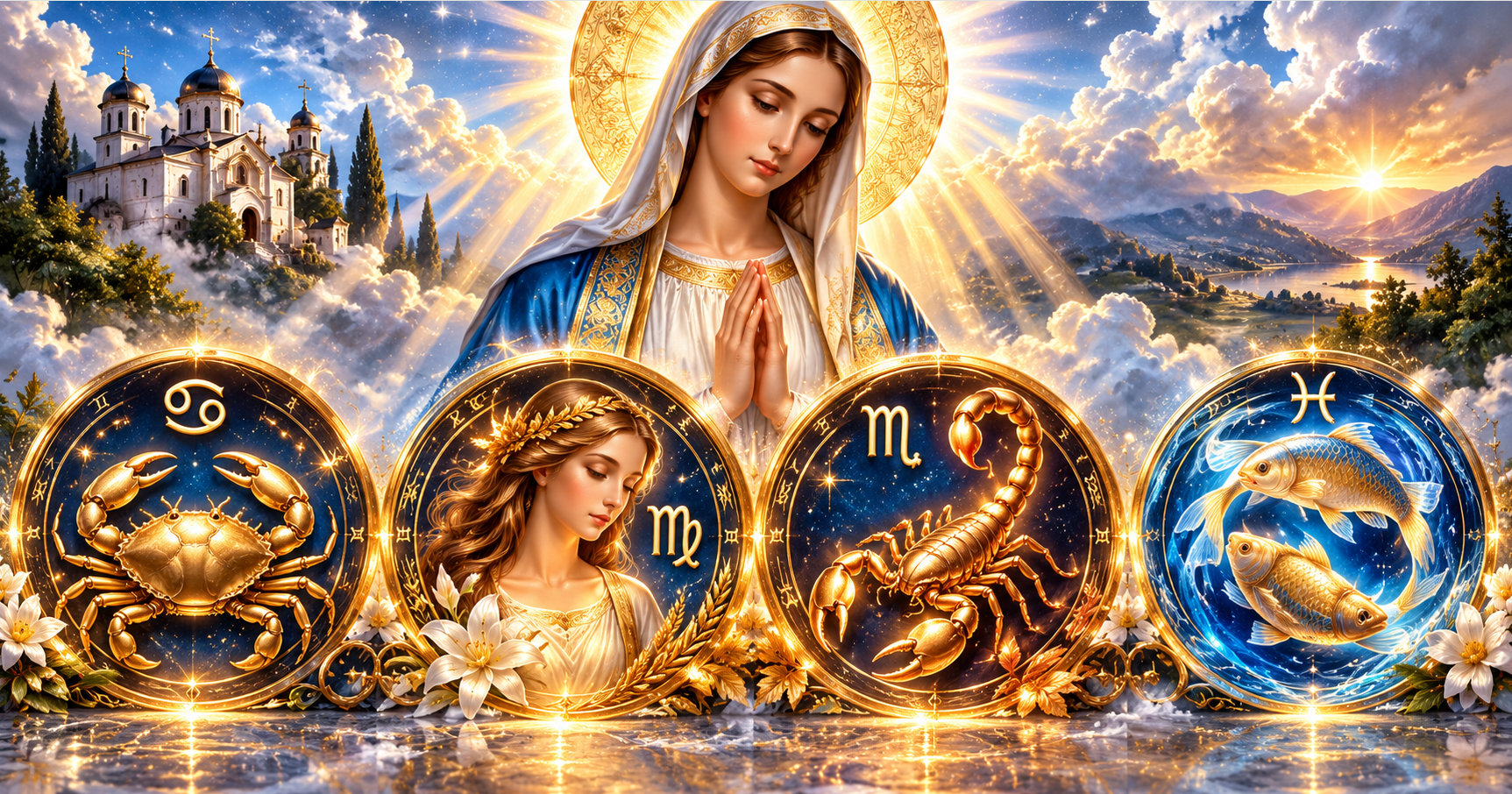 Zodiile binecuvântate de Maica Domnului în septembrie! 4 nativi scapă de necazuri și își îndeplinesc visurile