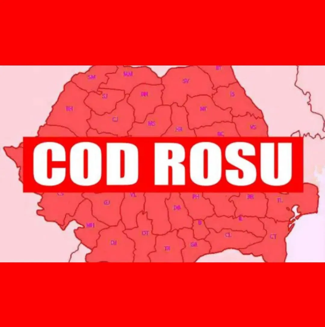 ULTIMĂ ORĂ! COD GALBEN de ploi în 7 județe și București! DSU cere evitarea deplasărilor