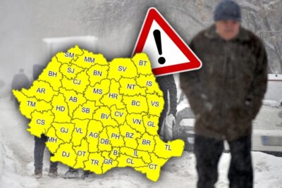 De la 20 de grade la iarnă în câteva zile! Când apar primele ninsori în România