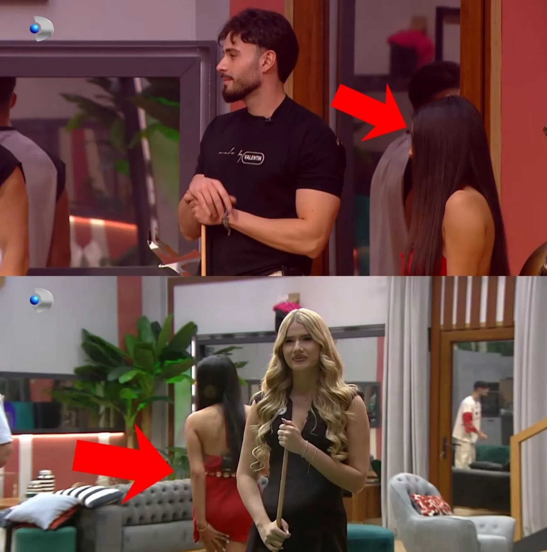 SCANDAL URIAȘ în Casa iubirii! Daniela a EXPLODAT când a văzut-o pe Anca lângă Valentin!