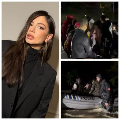 ULTIMĂ ORĂ! Demet Özdemir și Murat Boz, EVACUAȚI cu barca! Clipe de COȘMAR în Istanbul!