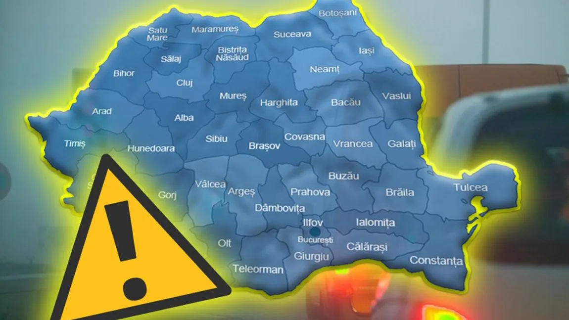 ALERTĂ pentru șoferi! CEAȚĂ DENSĂ pe A0, A2 și A3 și pe drumuri din 29 de județe!