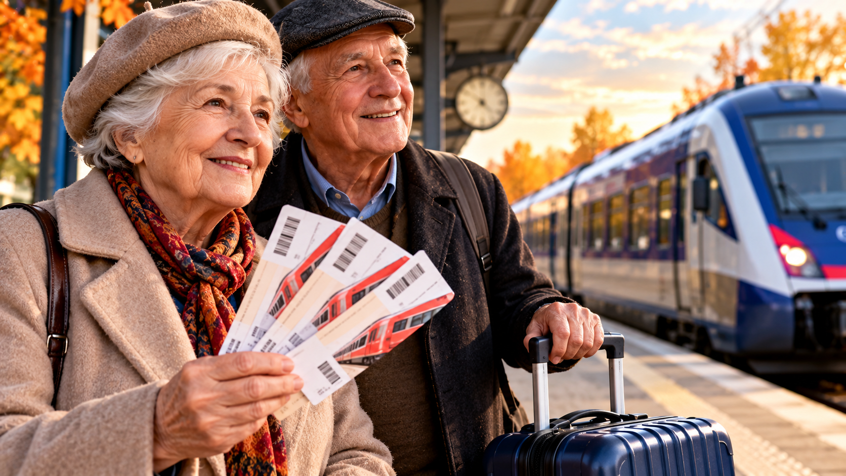 Anunț important pentru toți pensionarii! Ce se întâmplă cu biletele de tren cu reducere nefolosite