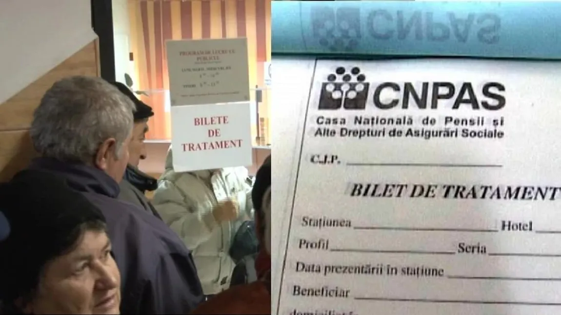 ATENȚIE, pensionari! Cine primește bilete GRATUITE la tratament în 2026 și cine plătește