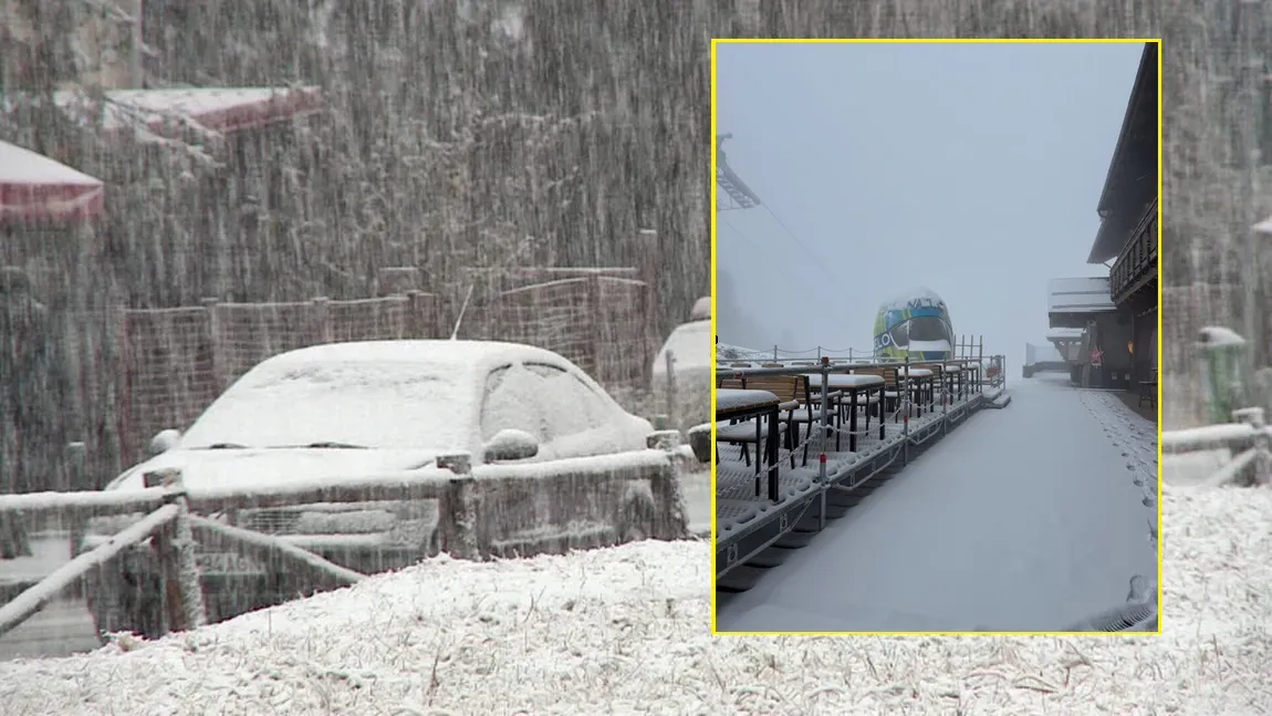 ATENȚIE ȘOFERI! Iarna lovește la munte! Transalpina, ÎNCHISĂ PARȚIAL din cauza viscolului