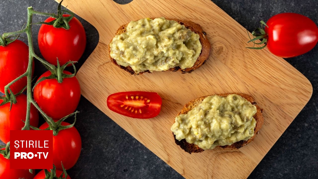 Cum să prepari salată de vinete dietetică. Ingredientul simplu care înlocuiește uleiul și reduce caloriile