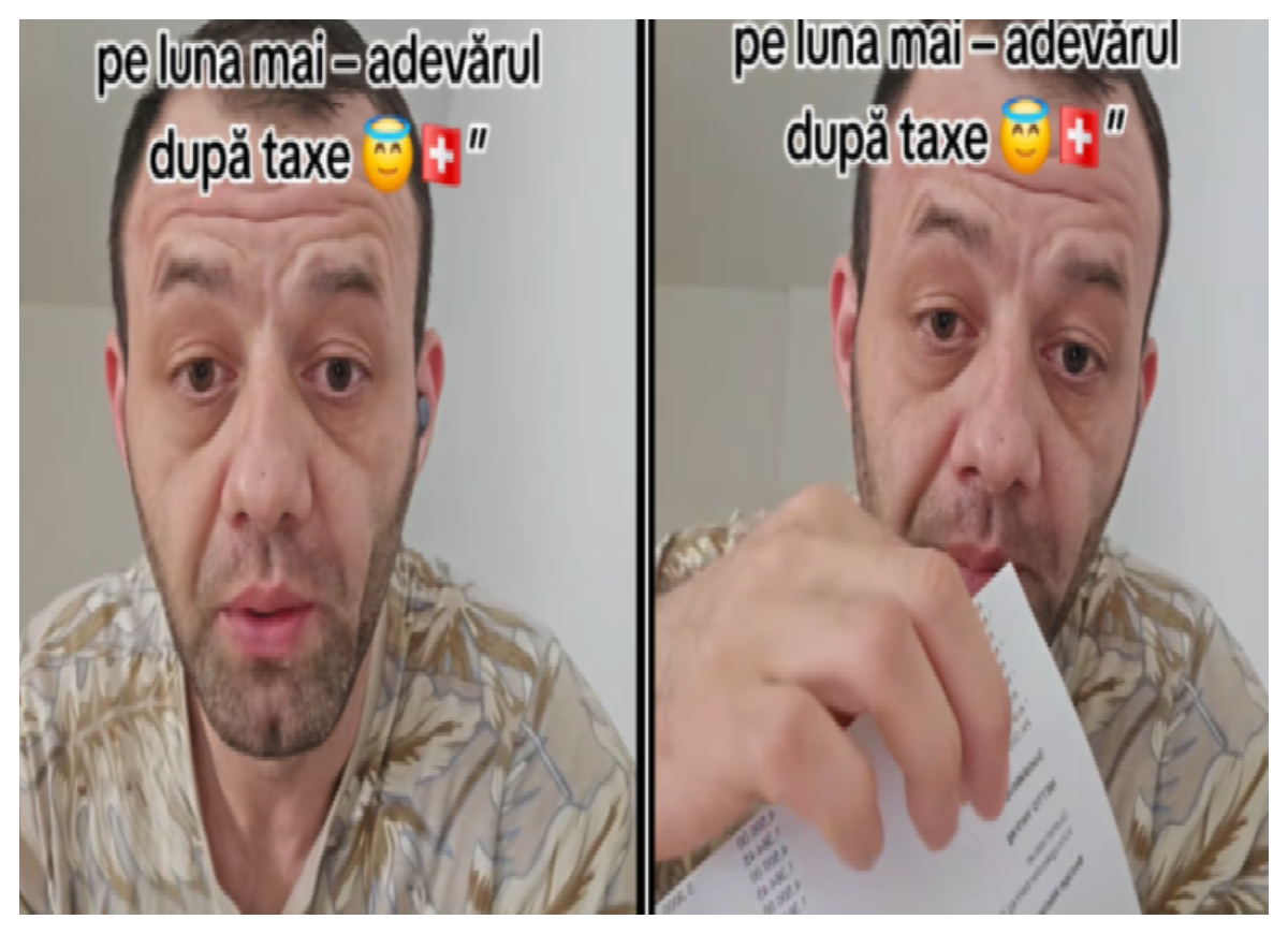 Câți bani câștigă, de fapt, un muncitor necalificat în Elveția. Un român a dezvăluit cu cât rămâne după plata impozitelor